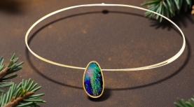 PENJOLL OPAL MULTICOLOR OVAL OR